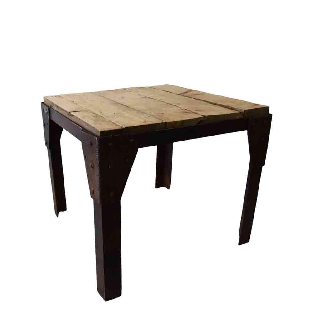 TAVOLO FERRO/LEGNO RETTANGOLARE 82X215 CM H.84 CM -VINTAGE- TAVOLO FERRO/LEGNO RETTANGOLARE 82X215 CM H.84 CM -VINTAGE-