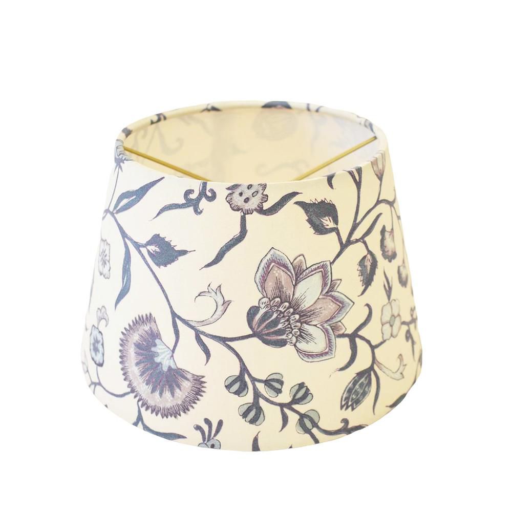 PARALUME FIORI ART.25 -VINTAGE- BIANCO/CELESTE