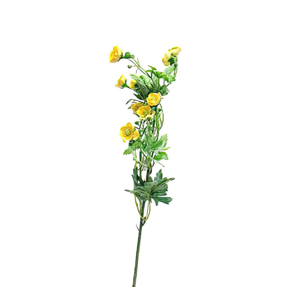 BUTTERCUP SPRAY 3X CM.60 GIALLO