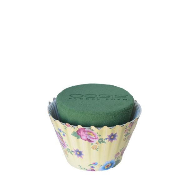 CUPCAKES SPUGNA D.8 CM CONF.PZ.6 FLOREALE AVORIO OASIS CUPCAKES SPUGNA D.8 CM CONF.PZ.6 FLOREALE AVORIO OASIS