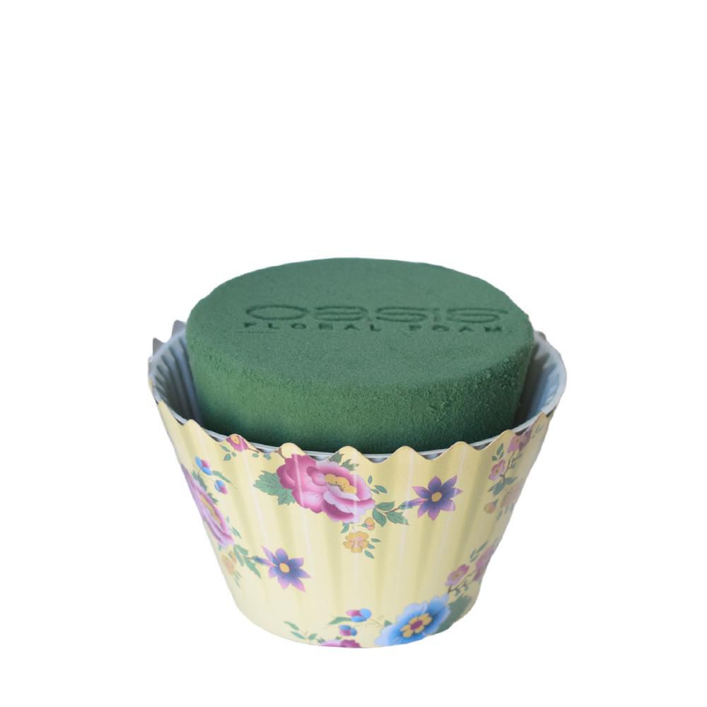 CUPCAKES SPUGNA D.12 CMCONF.PZ.6 FLOREALE AVORIO OASIS
