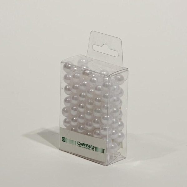 PERLINE ORNAMENTALI D.1CM CONF.PZ.120 BIANCO PERLINE ORNAMENTALI D.1CM CONF.PZ.120 BIANCO