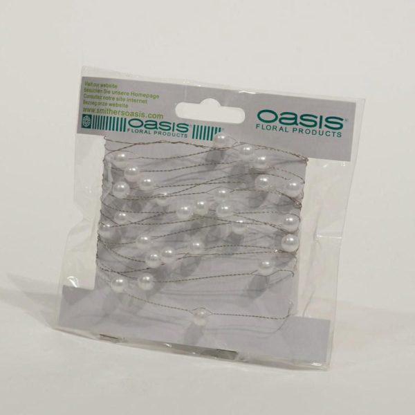 FILO PERLINE OASIS D.0,8 CM X 300 CM BIANCO FILO PERLINE OASIS D.0,8 CM X 300 CM BIANCO