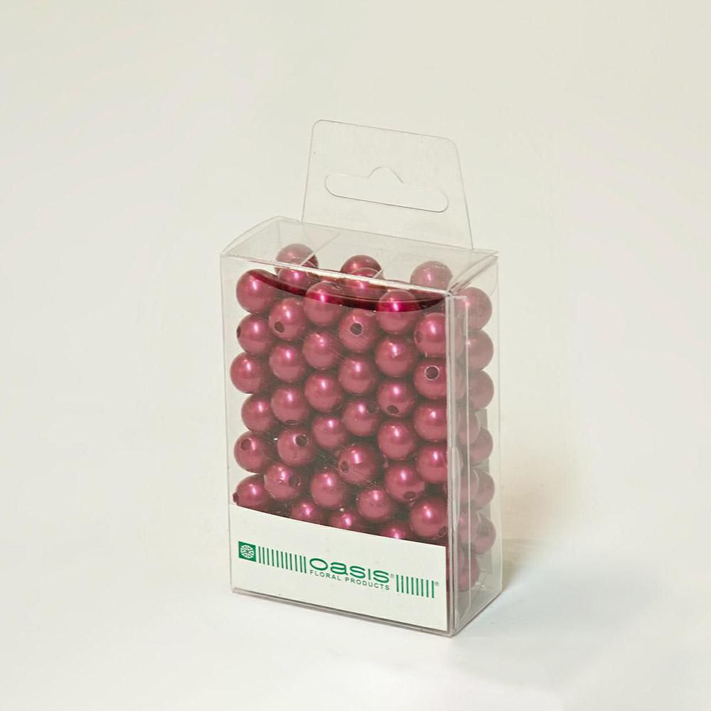 PERLINE ORNAMENTALI D.1CM CONF.PZ.120 ROSSO SCURO PERLINE ORNAMENTALI D.1CM CONF.PZ.120 ROSSO SCURO