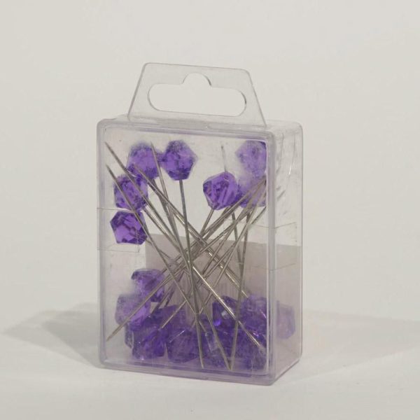 HEX HEAD PINS OASIS D.1CM CONF.PZ.20 LILLA HEX HEAD PINS OASIS D.1CM CONF.PZ.20 LILLA