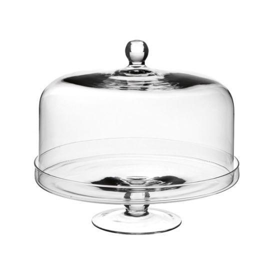 ALZATA VETRO C/CALOTTA D.31 H.31,5 CM