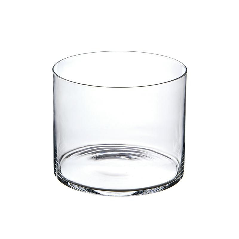 CILINDRO VETRO D.25 CM H.20 CM CILINDRO VETRO D.25 CM H.20 CM