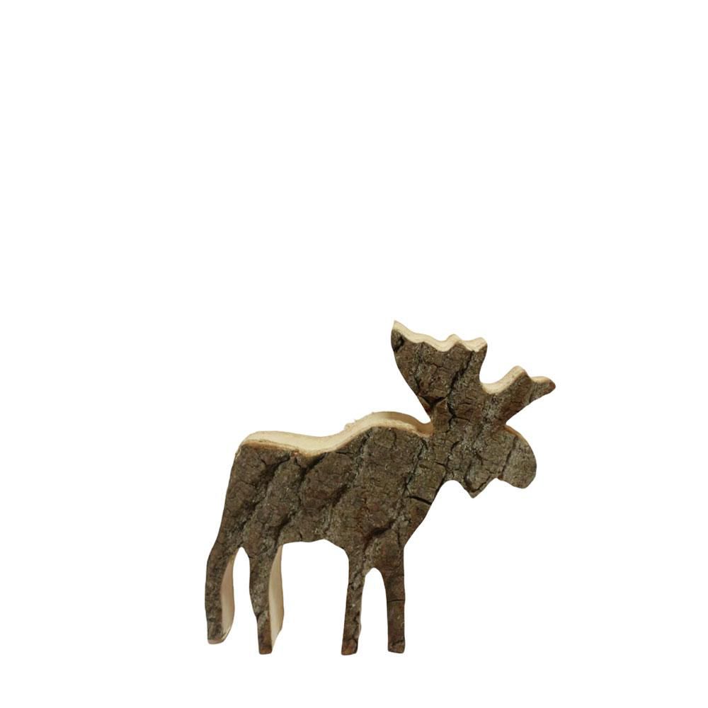 RENNA LEGNO/CORTECCIA 18X18 CM NATURALE RENNA LEGNO/CORTECCIA 18X18 CM NATURALE