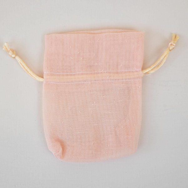 SACCHETTO LINO 9X12 PZ10 SALMONE SZ SACCHETTO LINO 9X12 PZ10 SALMONE SZ