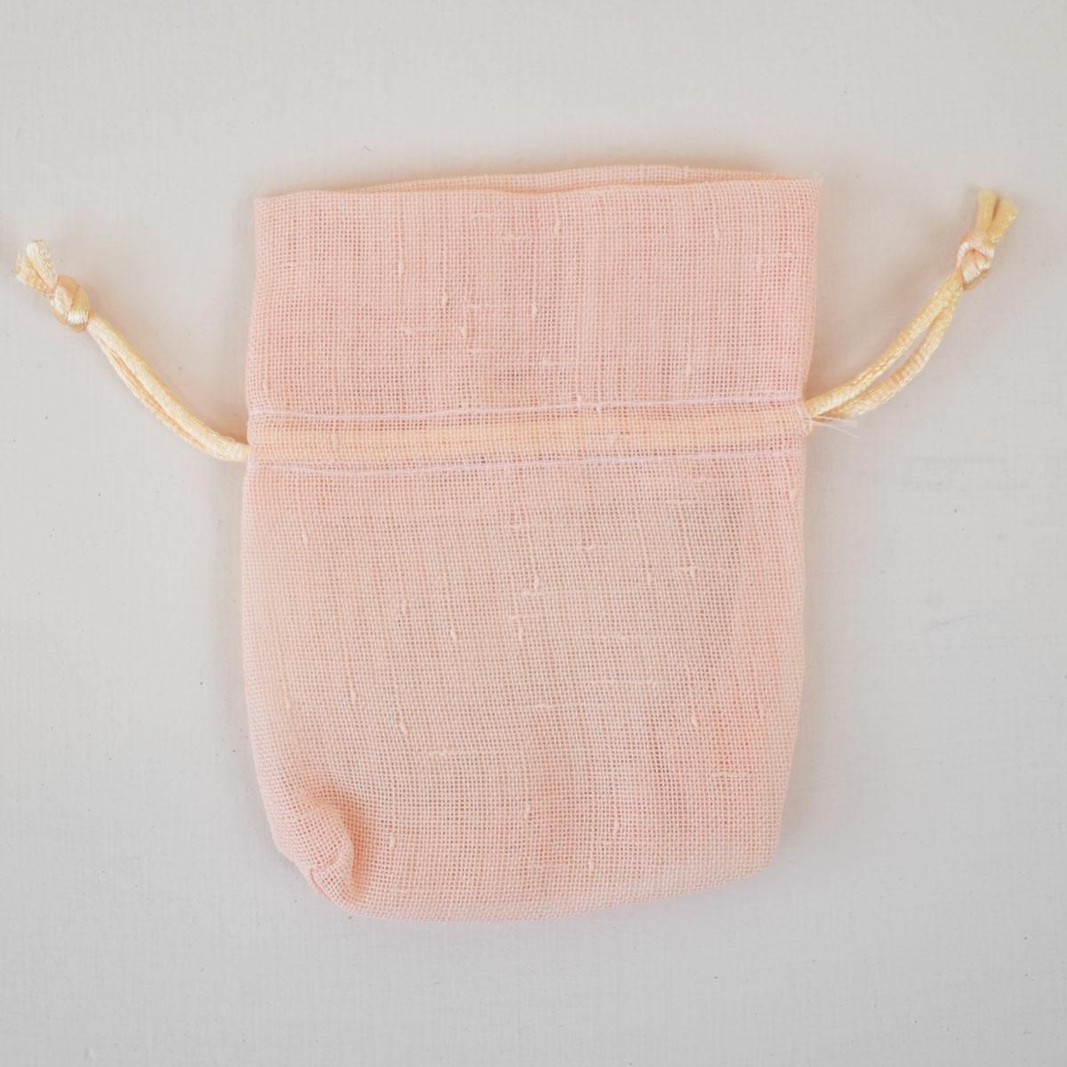 SACCHETTO LINO 9X12 PZ10 SALMONE SZ