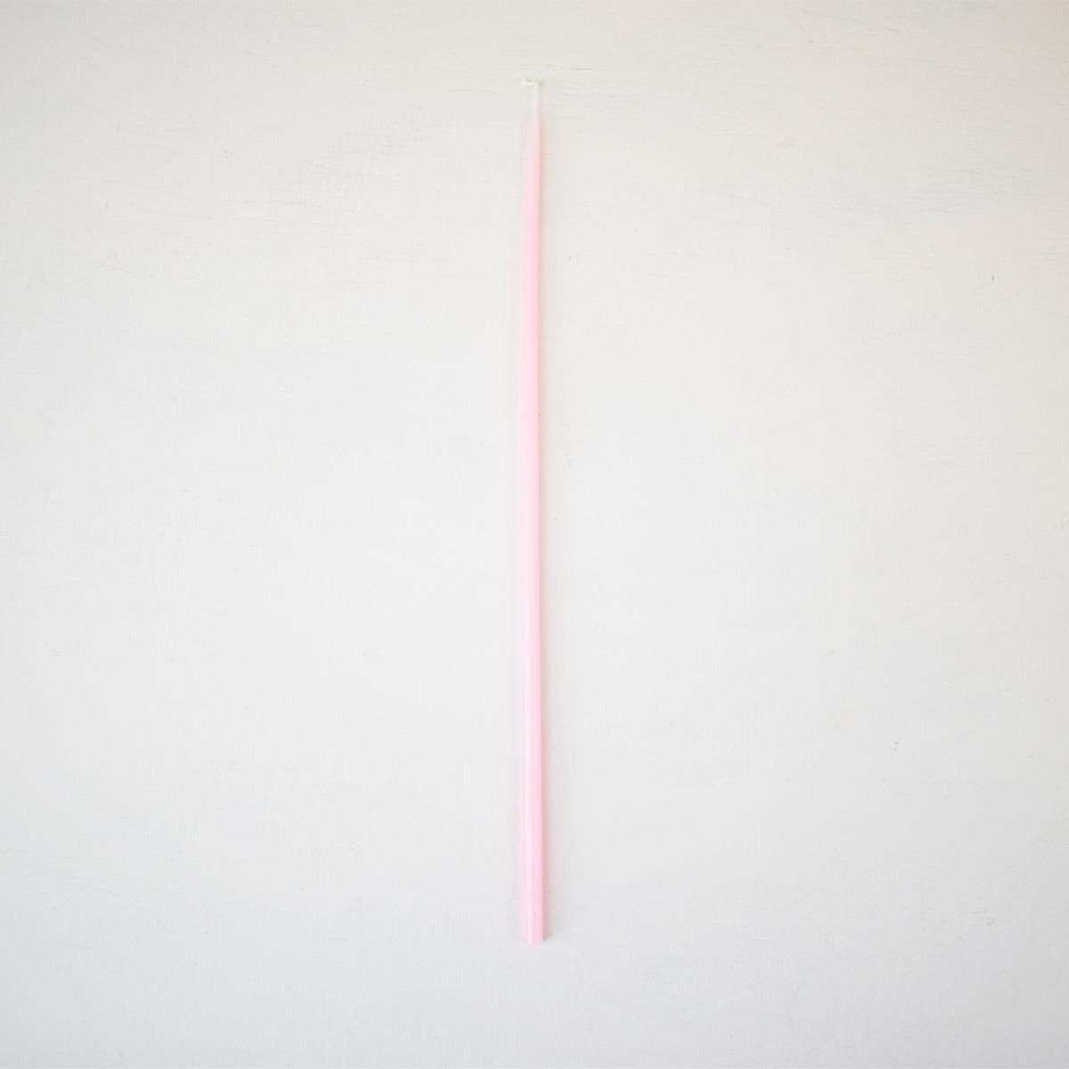 CANDELA CONICA D.9 CM H.40 CM CONF.PZ.12 ROSA