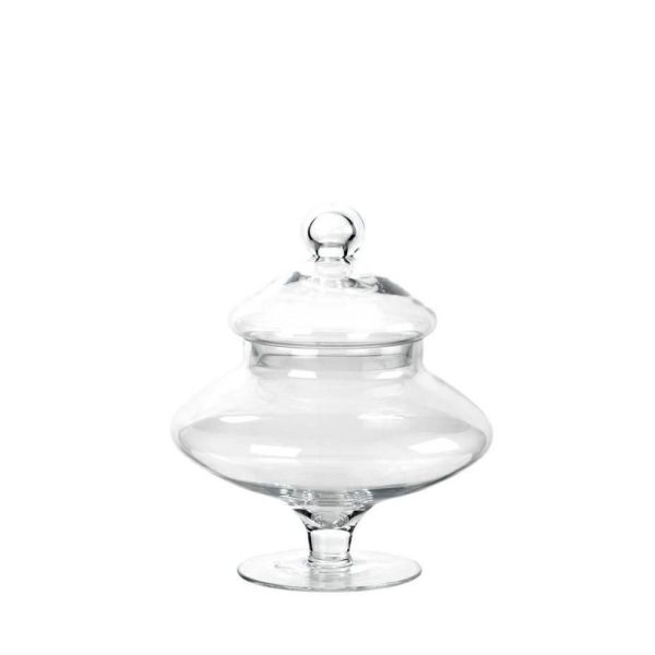 CONFETTIERA VETRO D.20 H.25 CM TRASPARENTE CONFETTIERA VETRO D.20 H.25 CM TRASPARENTE