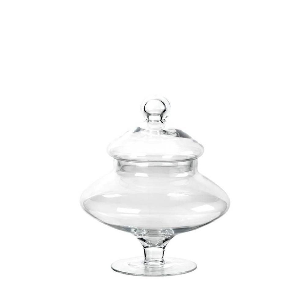 CONFETTIERA VETRO D.20 H.25 CM TRASPARENTE CONFETTIERA VETRO D.20 H.25 CM TRASPARENTE