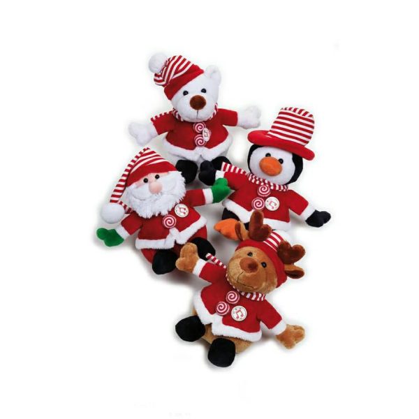 ANIMALETTO NATALE PICC.PELUCHE C/SUONO ANIMALETTO NATALE PICC.PELUCHE C/SUONO