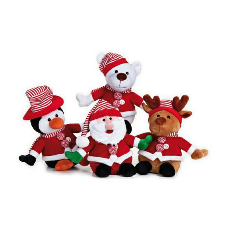ANIMALETTO NATALE GRANDE PELUCHE C/SUONO ANIMALETTO NATALE GRANDE PELUCHE C/SUONO