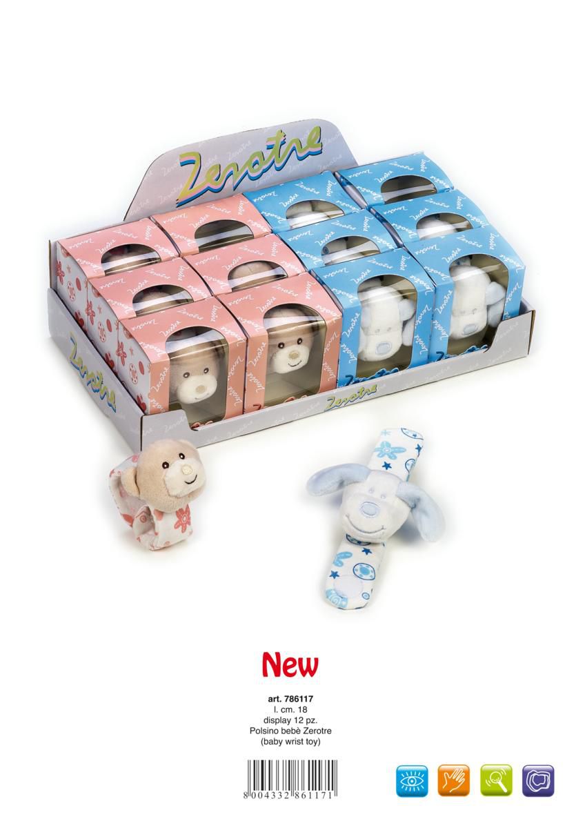 PELUCHE POLSINO BEBE ZEROTRE