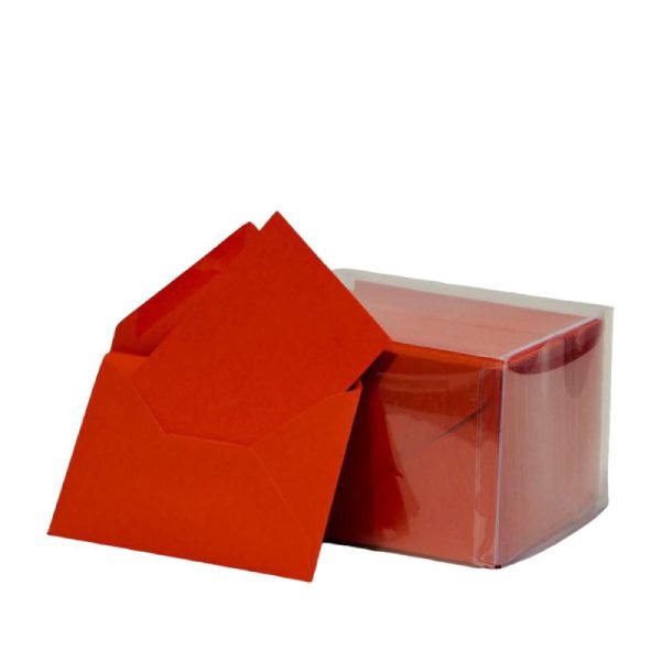 BIGLIETTI POP 10,5×7 CMCONF.100 FOGLI+100 BUSTE FT.4 ROSSO BIGLIETTI POP 10,5×7 CMCONF.100 FOGLI+100 BUSTE FT.4 ROSSO
