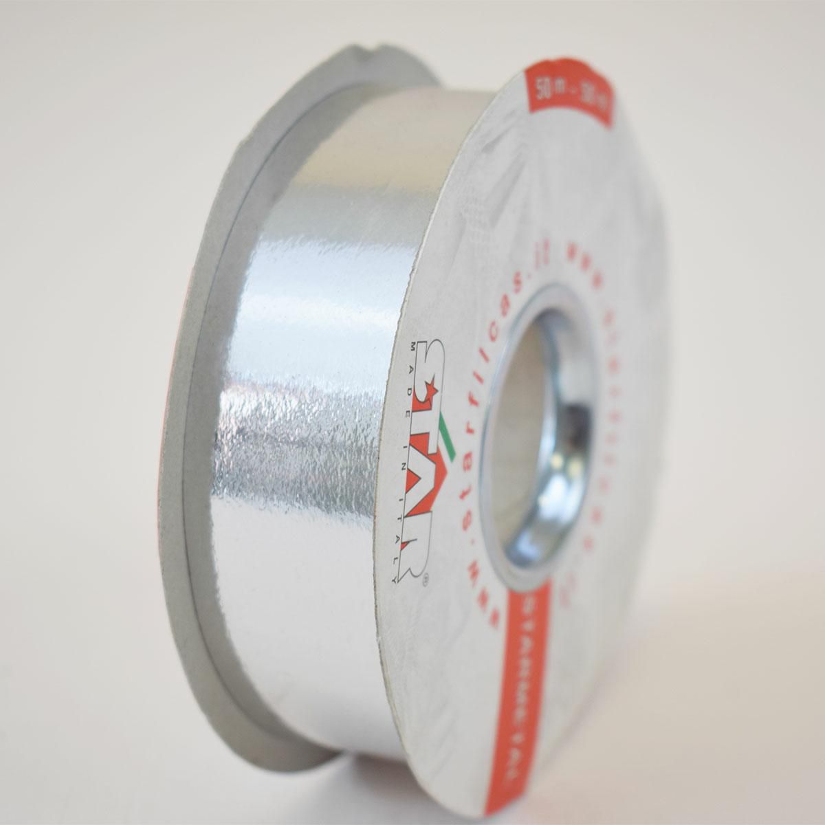 NASTRO 31MM 50M STARM. ARGENTO (6003) NASTRO 31MM 50M STARM. ARGENTO (6003)