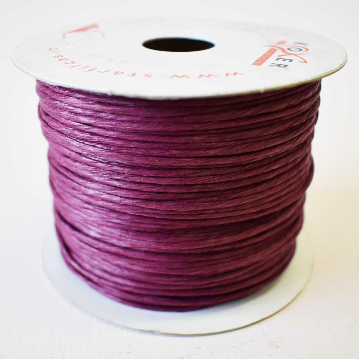 NASTRO TOURBILLON ANIMATO 50MT BORDEAUX