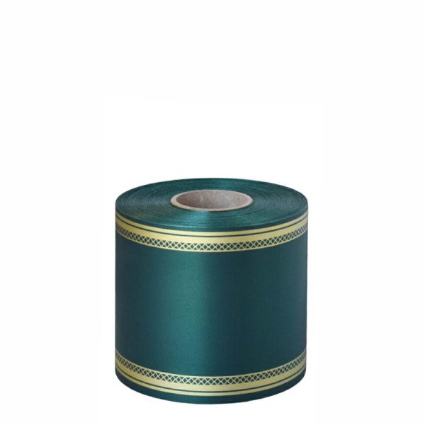 NASTRO CARTA FUNEBRE LAURO 75MM 50MT VERDE SC.5MCA NASTRO CARTA FUNEBRE LAURO 75MM 50MT VERDE SC.5MCA