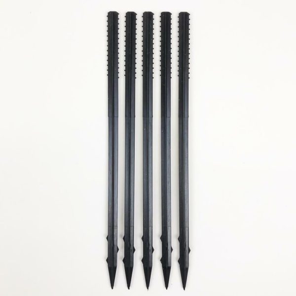 PUNTE PLASTICA H.25 CM CONF.PZ.500 NERO PUNTE PLASTICA H.25 CM CONF.PZ.500 NERO