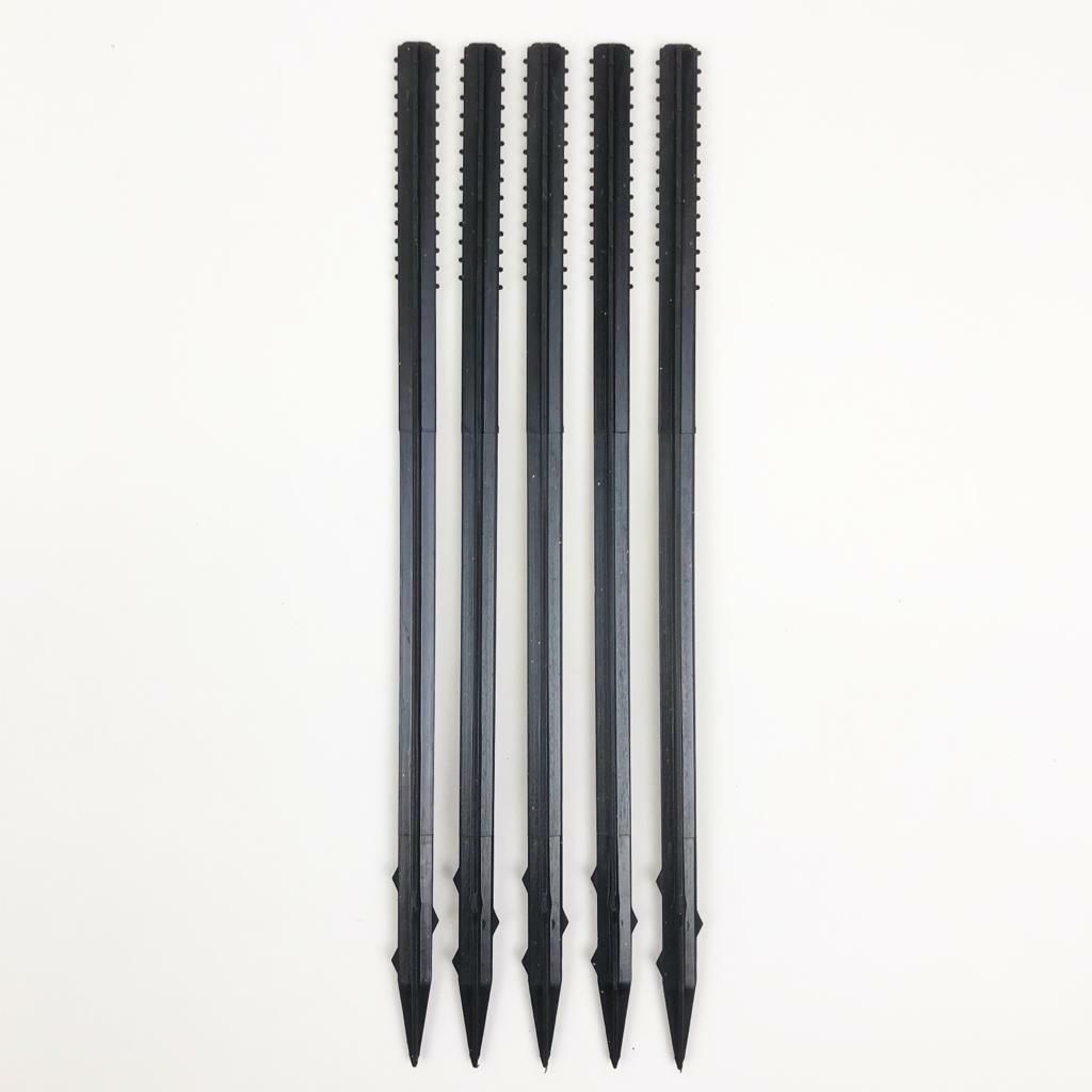 PUNTE PLASTICA H.25 CM CONF.PZ.500 NERO PUNTE PLASTICA H.25 CM CONF.PZ.500 NERO