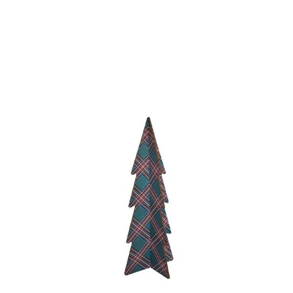 ALBERO 3D LEGNO D.33 CMH.80 CM -CHECKS- VERDE/BLU/ROSSO ALBERO 3D LEGNO D.33 CMH.80 CM -CHECKS- VERDE/BLU/ROSSO