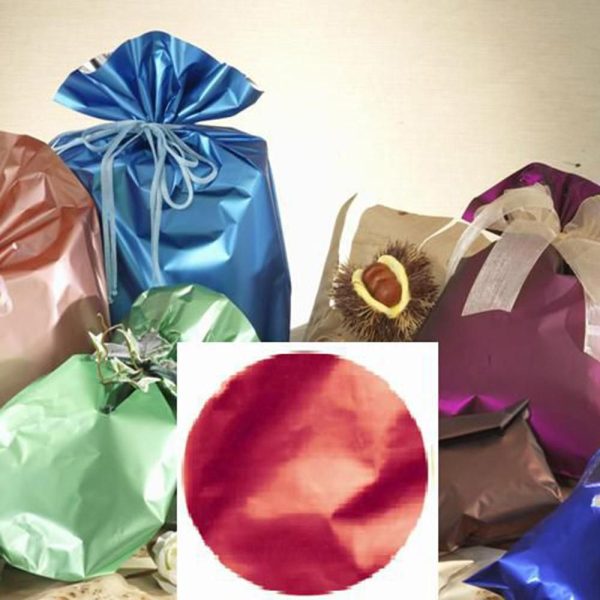 BUSTE PPL DECOR METAL 40X60 CM CONF. PZ.25 ROSSO BUSTE PPL DECOR METAL 40X60 CM CONF. PZ.25 ROSSO