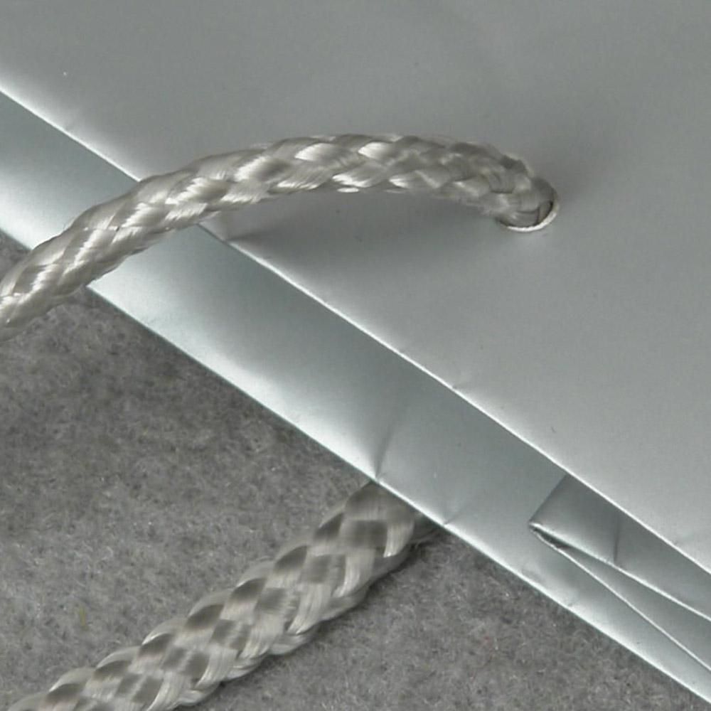 SHOPPERS CARTA SHOPPING10X12+6,5 CM CONF. PZ.12 ARGENTO SHOPPERS CARTA SHOPPING10X12+6,5 CM CONF. PZ.12 ARGENTO