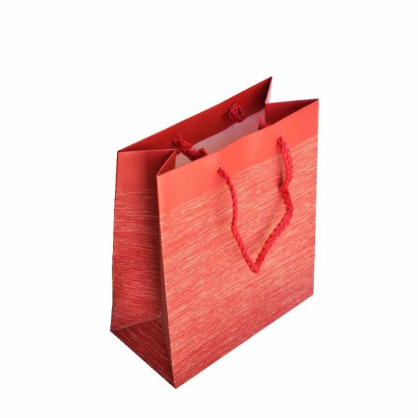SHOPPERS CARTA MELANGE 16X19X8 CM CONF. PZ.12 ROSSO SHOPPERS CARTA MELANGE 16X19X8 CM CONF. PZ.12 ROSSO