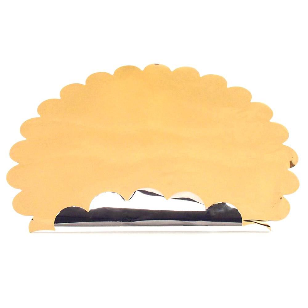 SOTTOVASI FONDO PIENO 1LATO D.50 CM PZ.50 ORO SOTTOVASI FONDO PIENO 1LATO D.50 CM PZ.50 ORO