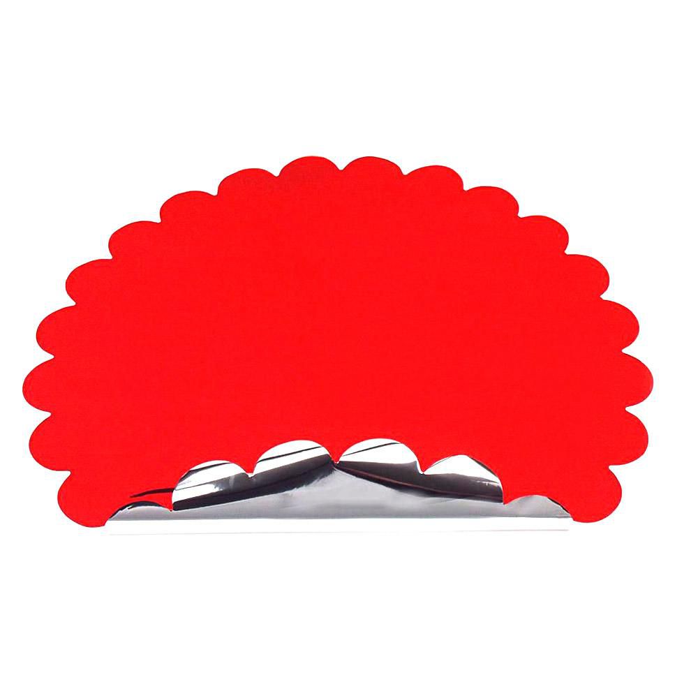 SOTTOVASI FONDO PIENO D.60 CM PZ.50 ROSSO SOTTOVASI FONDO PIENO D.60 CM PZ.50 ROSSO