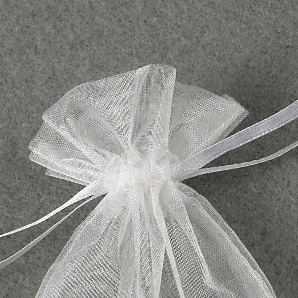 BUSTE ORGANZA MILLY C/LACCIO PZ20 9X12 BIANCO BUSTE ORGANZA MILLY C/LACCIO PZ20 9X12 BIANCO