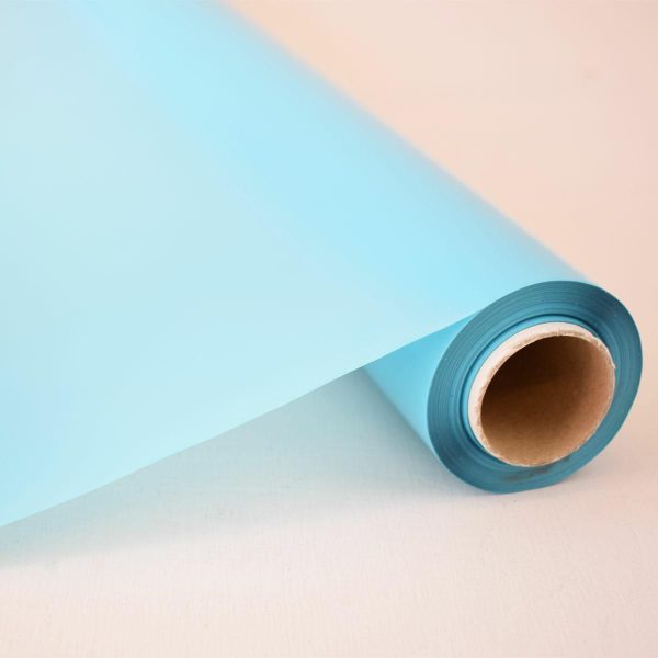 BOBINA PPL F/P LUCIDO/SAT. CM 100X40 MT CELESTE BOBINA PPL F/P LUCIDO/SAT. CM 100X40 MT CELESTE