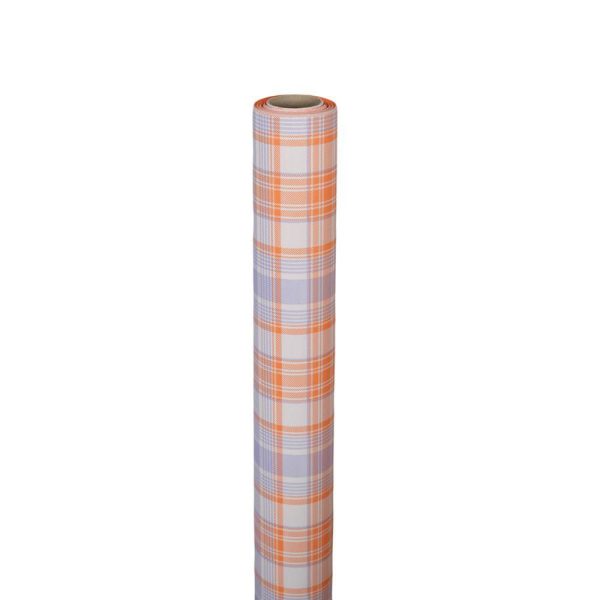BOBINA PERL. CM 100X25 MT -TATTERSALL- 40MY ARANCIO