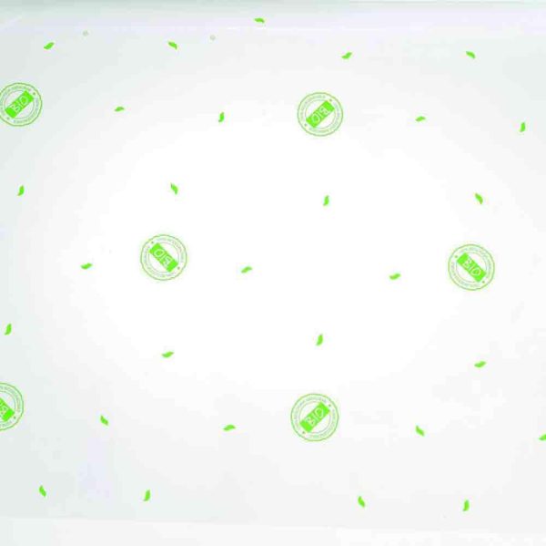 BOBINA BIO-F NEUTRA CM 100X50 MT 30MY TRASPARENTE/VERDE BOBINA BIO-F NEUTRA CM 100X50 MT 30MY TRASPARENTE/VERDE