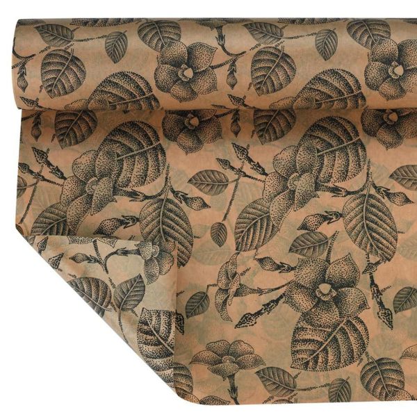 BOBINA CARTA -DAMASCO- CM 100X25 MT 40MY NERO-09 BOBINA CARTA -DAMASCO- CM 100X25 MT 40MY NERO-09