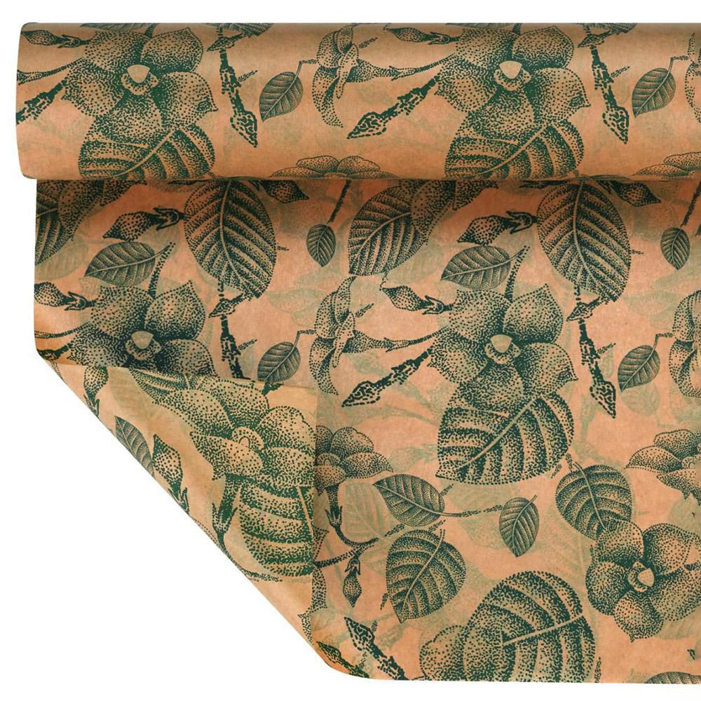 BOBINA CARTA -DAMASCO- CM 100X25 MT 40MY VERDE BOSO-26 BOBINA CARTA -DAMASCO- CM 100X25 MT 40MY VERDE BOSO-26