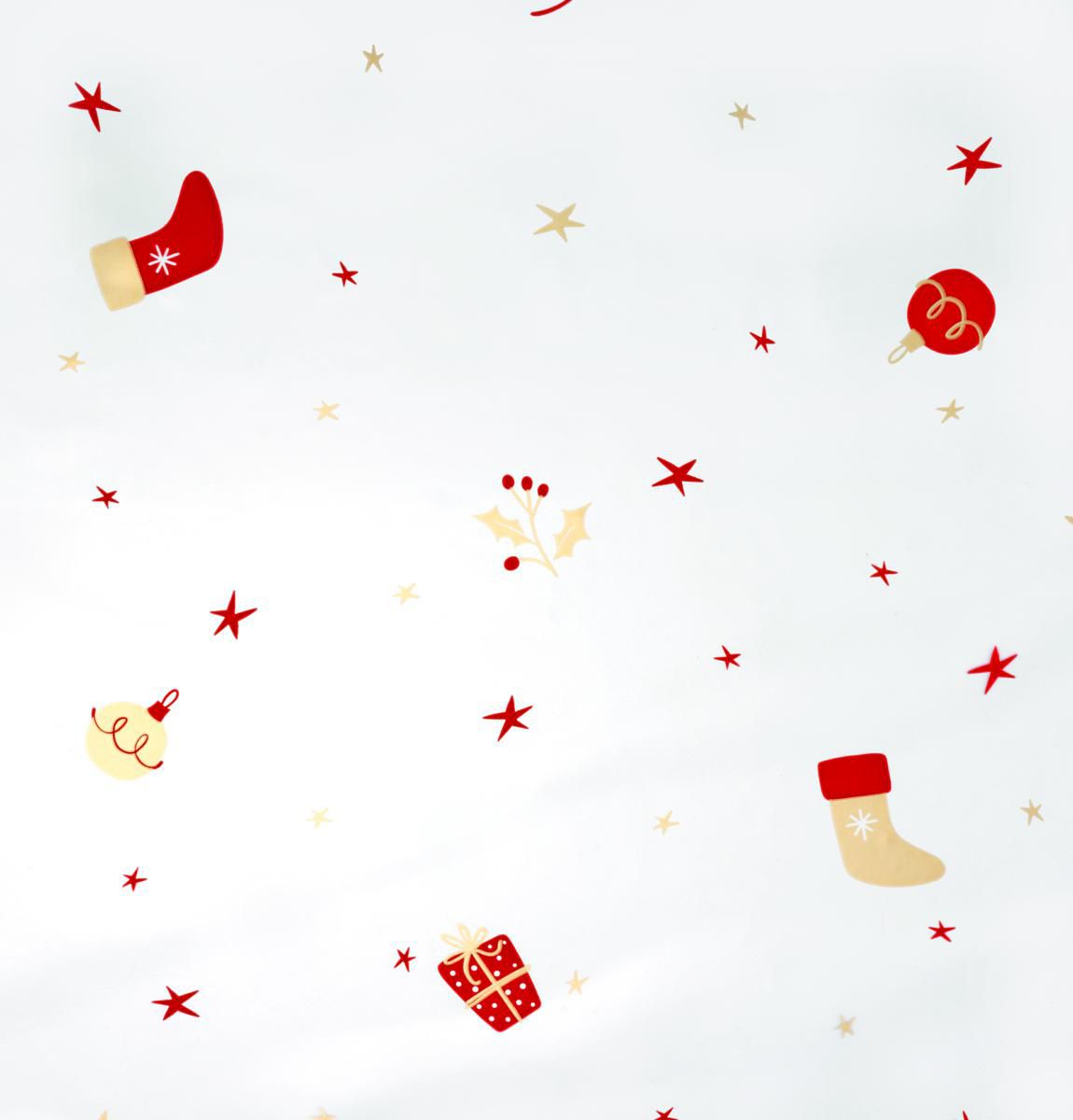 BOBINA CELLOPHANE STAMPA -BOOTS- 100X50 MT 30MY ROSSO