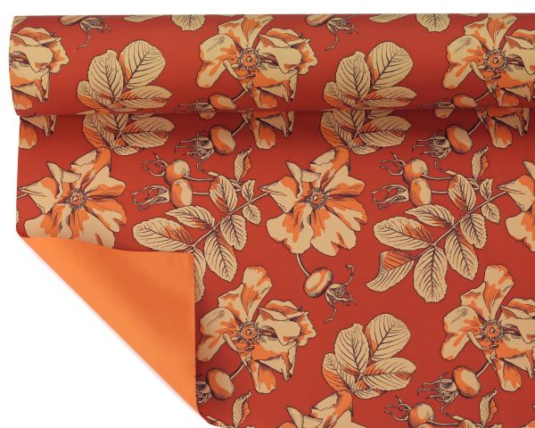 BOBINA PPL -MAGNOLIA- CM 100X25 MT 40MY ARANCIO-24 BOBINA PPL -MAGNOLIA- CM 100X25 MT 40MY ARANCIO-24