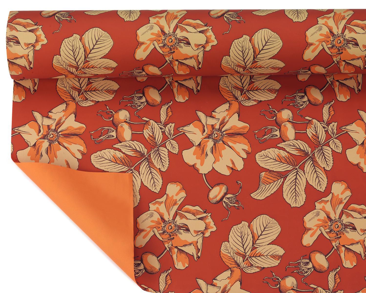 BOBINA PPL -MAGNOLIA- CM 100X25 MT 40MY ARANCIO-24 BOBINA PPL -MAGNOLIA- CM 100X25 MT 40MY ARANCIO-24
