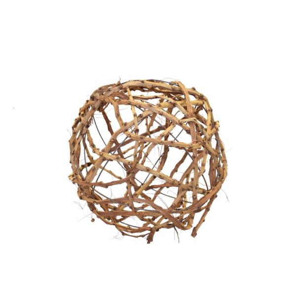 SFERA WILD RATTAN D.20 CM NATURALE SFERA WILD RATTAN D.20 CM NATURALE