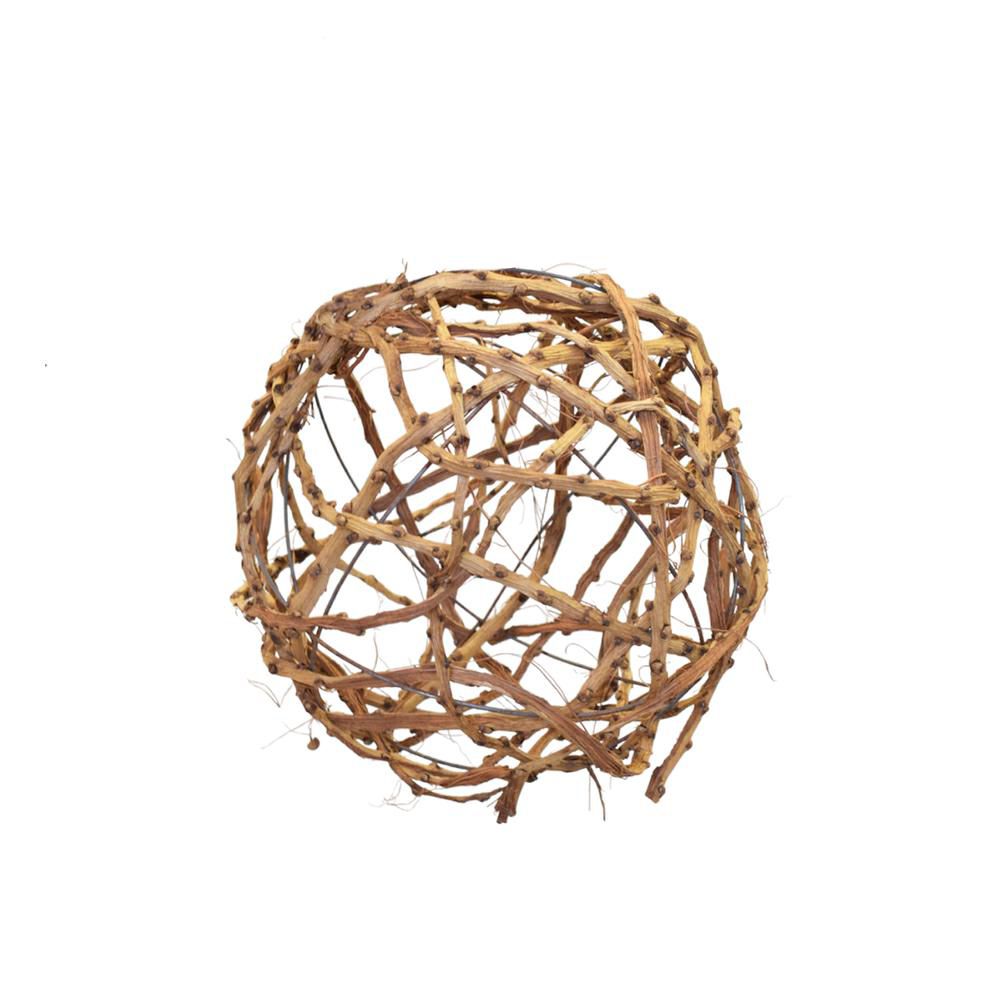 SFERA WILD RATTAN D.20 CM NATURALE SFERA WILD RATTAN D.20 CM NATURALE