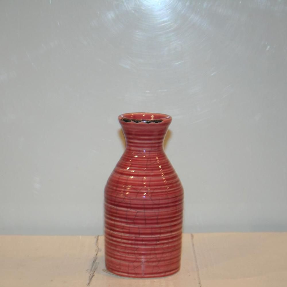 BOTTIGLIA CERAM.CRACKLE7,5X7,5X14,6 VIOLA ME