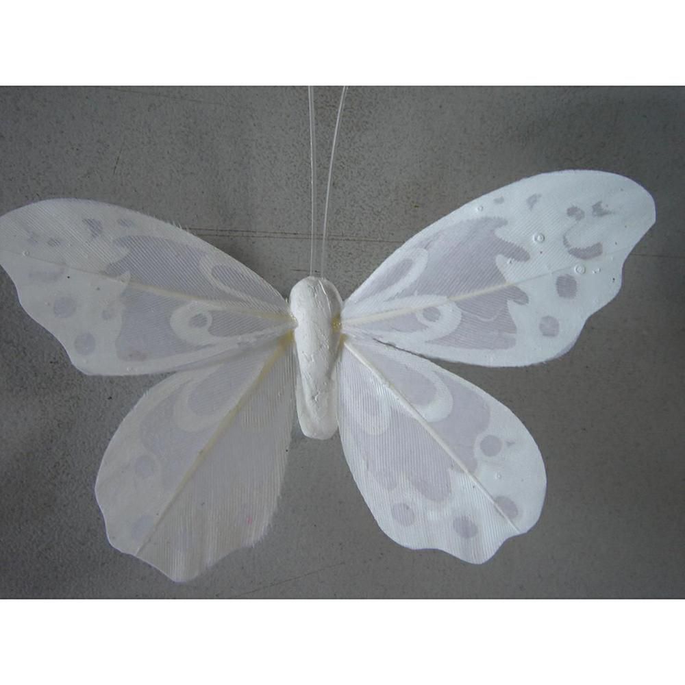 SET 12 FARFALLE PICK CM.9 BIANCO SET 12 FARFALLE PICK CM.9 BIANCO