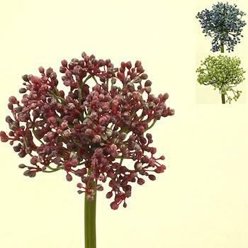 BEAN SPRAY CM.60 BURGUNDY