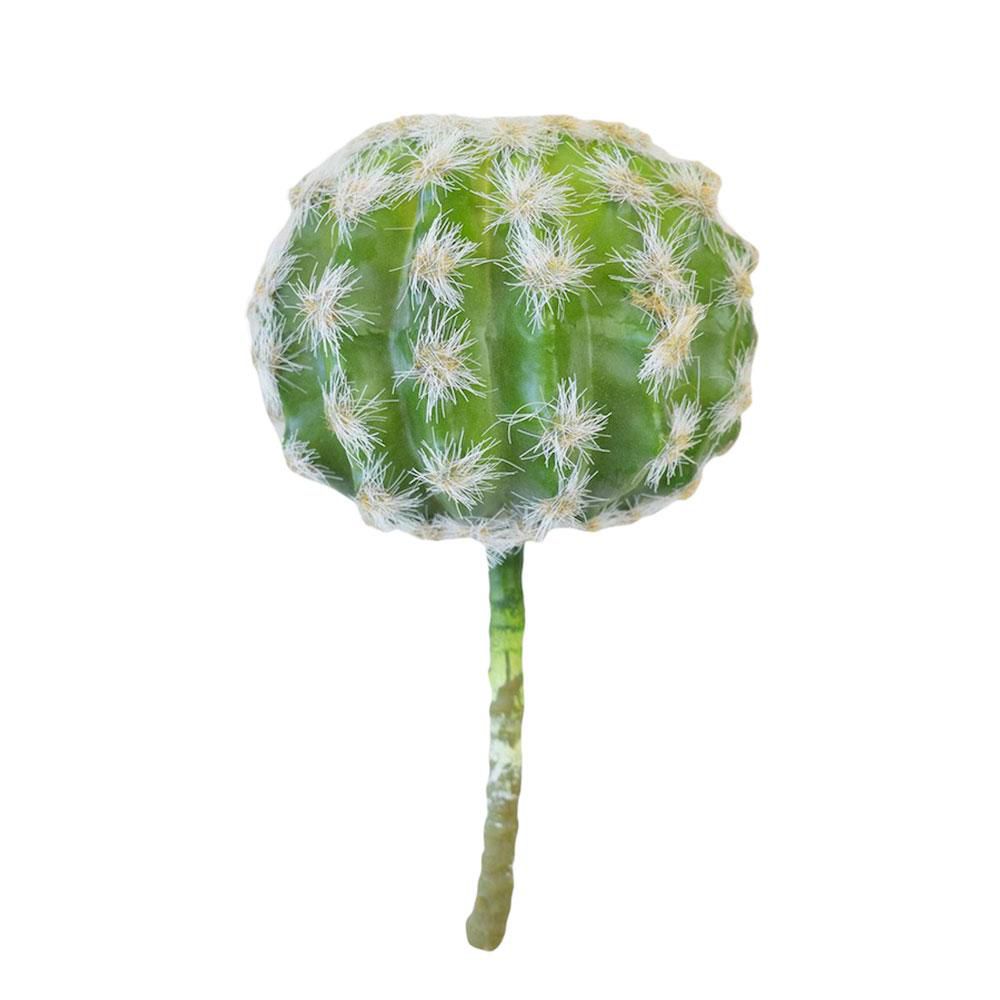 CACTUS BALL D.13 H.20 CM. GRAY/WHITE CACTUS BALL D.13 H.20 CM. GRAY/WHITE