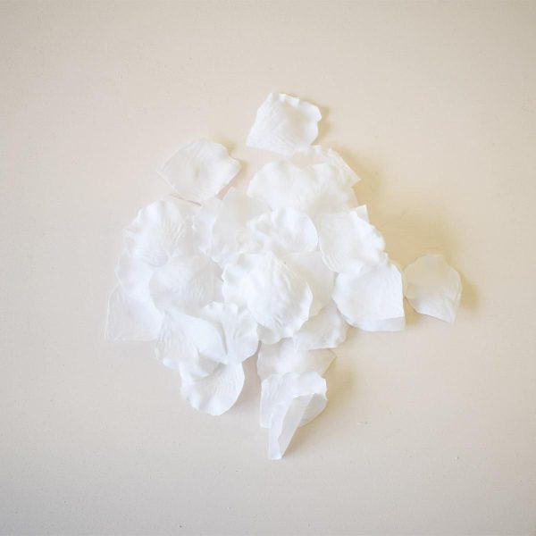 BAG 100 PETALI ROSA CM.5X4,5 BIANCO BAG 100 PETALI ROSA CM.5X4,5 BIANCO