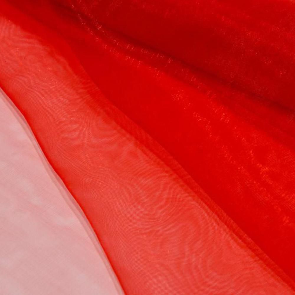 BOBINA ORGANZA 70CM.X10YD ROSSO BOBINA ORGANZA 70CM.X10YD ROSSO