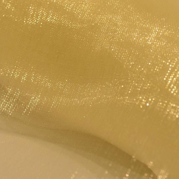 BOBINA ORGANZA 70CM.X10YD CREMA A.